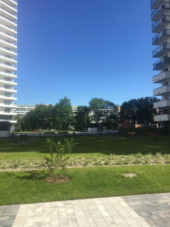 Ferienwohnung Przymorze Spektrum Danzig Exterior foto