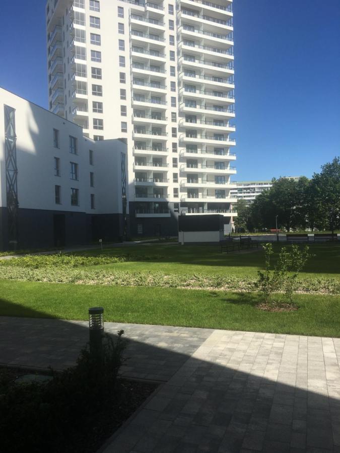Ferienwohnung Przymorze Spektrum Danzig Exterior foto