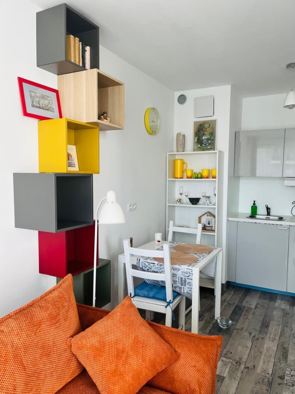 Ferienwohnung Przymorze Spektrum Danzig Exterior foto